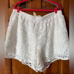 Lane Bryant Lace shorts